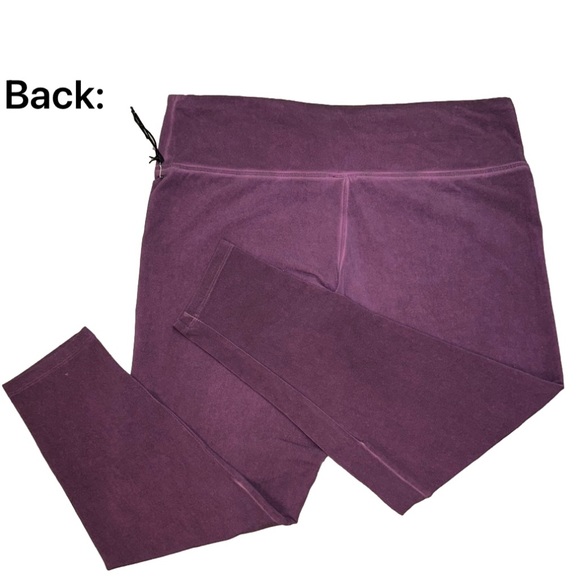 NWT! EXPRESS Maroon Petite Leggings size Large✨ - Picture 6 of 8